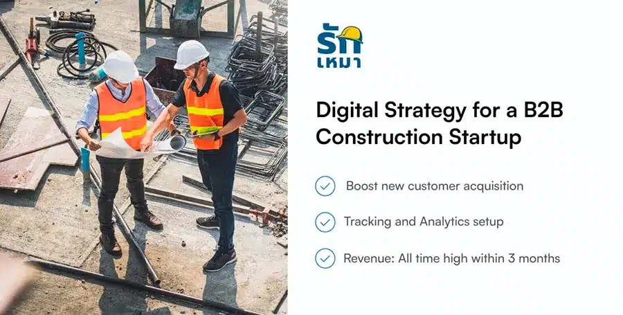 Digital Strategy for a B2B Construction Startup