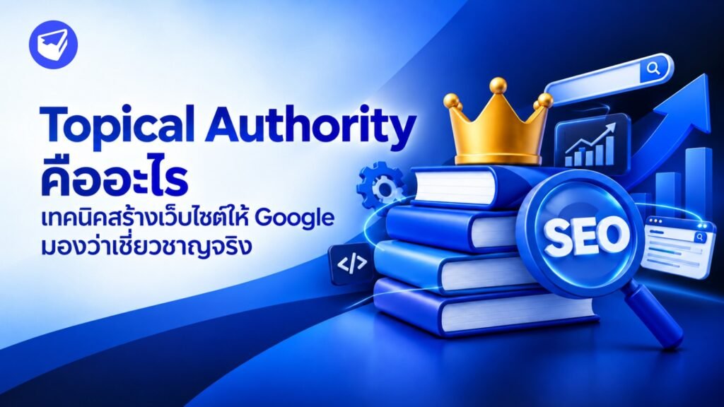 Topical Authority คืออะไร เทคนิคสร้างเว็บไซต์ให้ Google มองว่าเชี่ยวชาญจริง